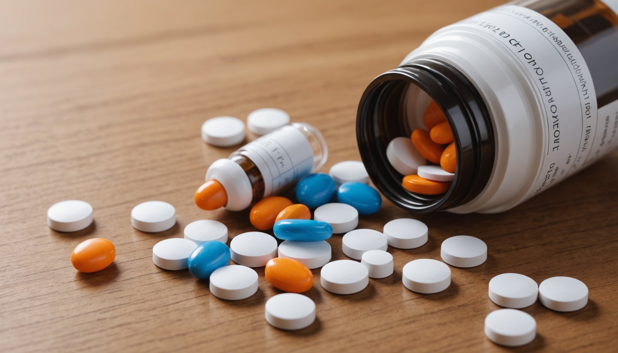 Comparison chart of impotence medication options including tablets, injections, devices, and lifestyle approaches